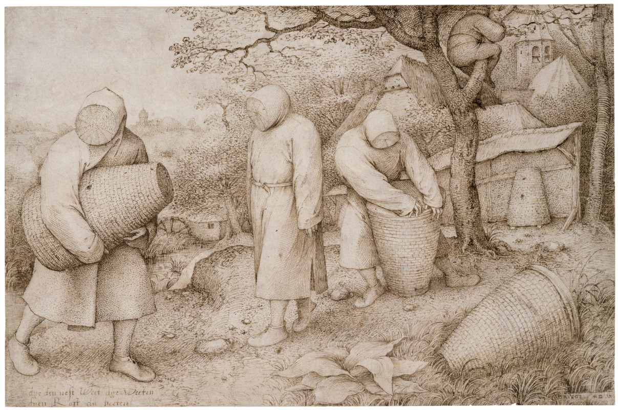 Pieter Bruegel The Elder. The Beekeepers and the Birdnester