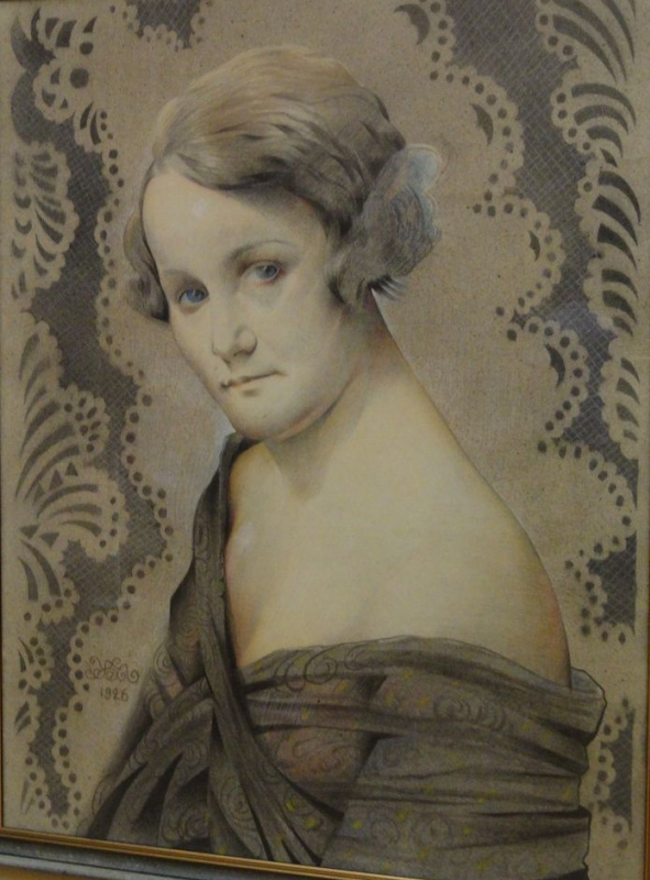Портрет актрисы Натальи Ужвий
1926
