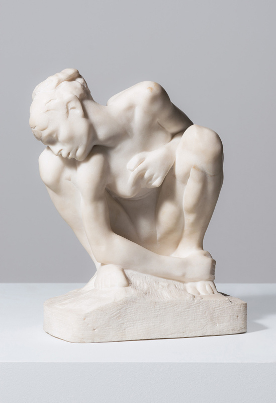 Auguste Rodin. Crouching Woman