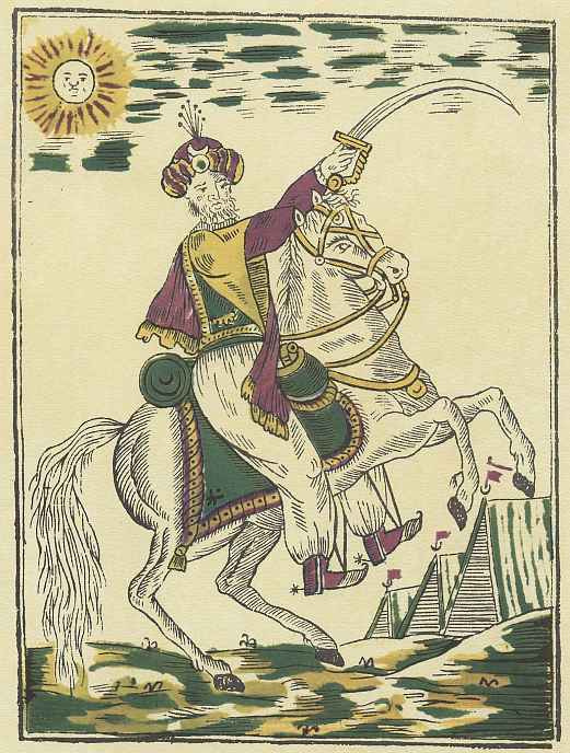 Хосе Симо. Алжирский солдат на коне