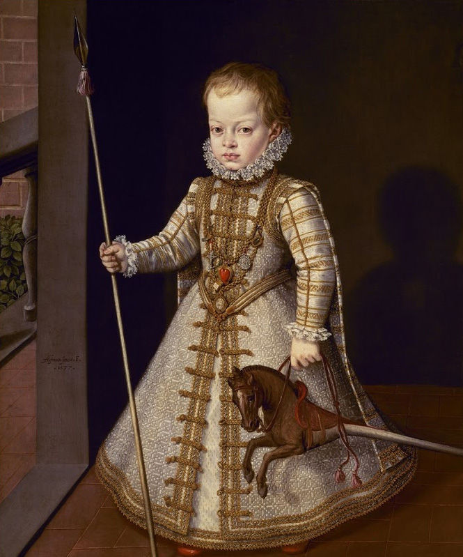 Алонсо Санчес Коэльо. Портрет дона Диего, сына Филиппа II
