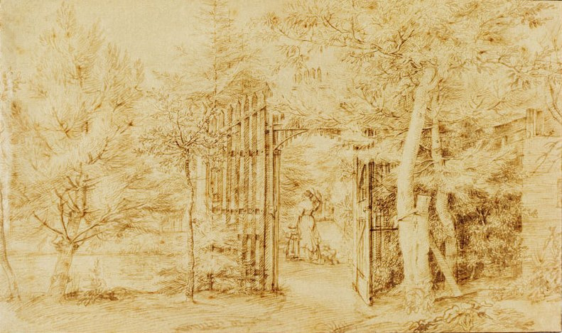 Ян Ливенс. Ворота в сад