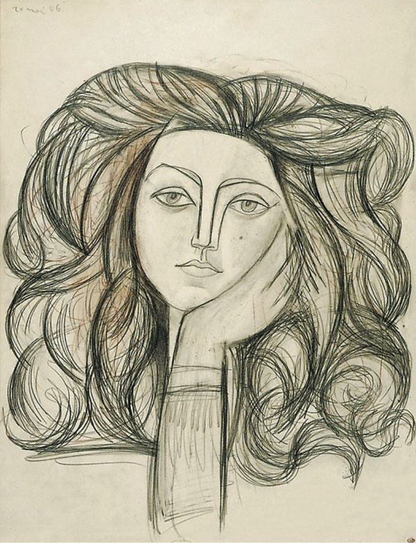 Пабло Пикассо. Портрет Франсуазы