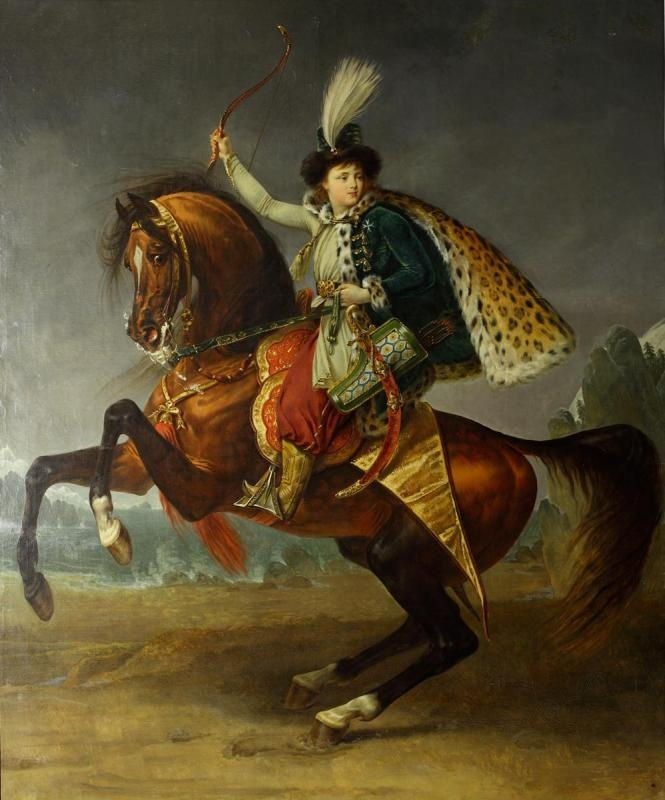 Антуан-Жан Гро. Конный портрет князя Б.Н. Юсупова