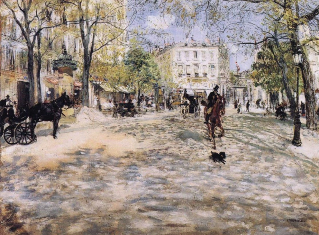 Жан-Франсуа Рафаэлли. Парижский бульвар