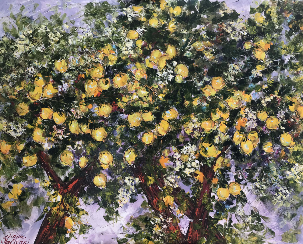 Диана Владимировна Маливани. Цветущие лимонные деревья