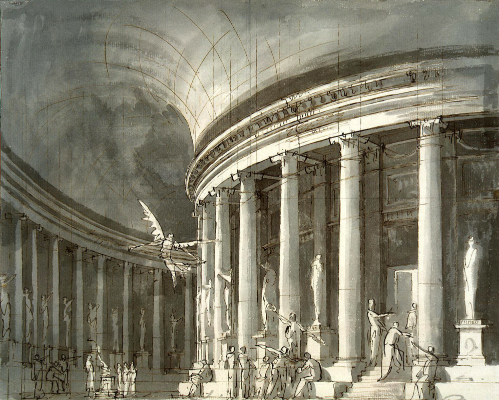 Пьетро ди Готтардо Гонзага. Храм с колоннадой-ротондой