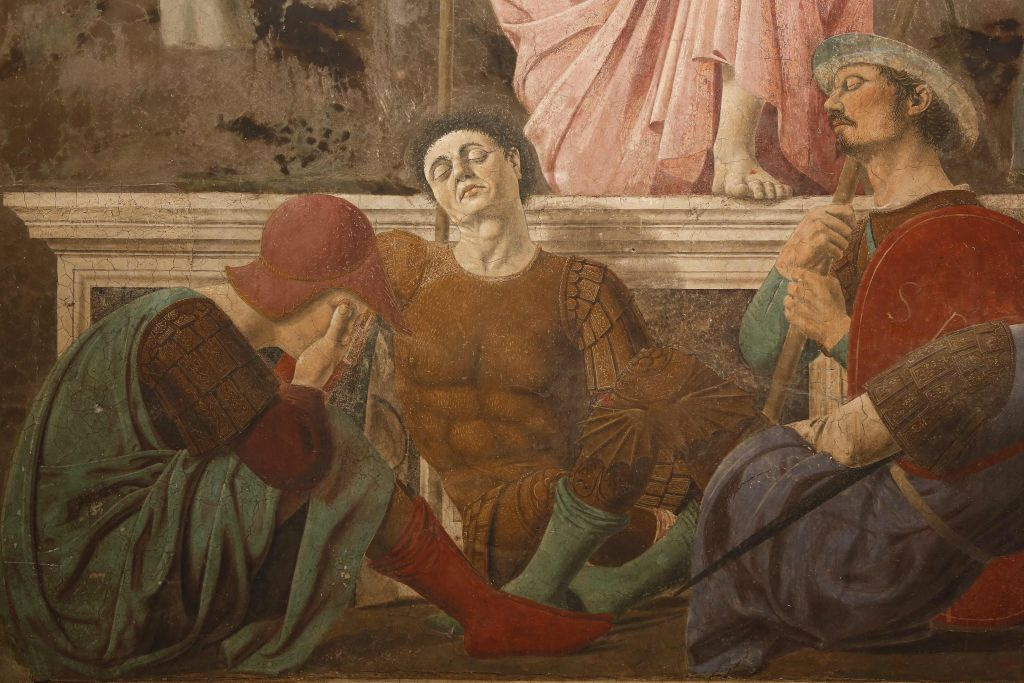 Пьеро делла Франческа. "Воскресение" (фрагмент 2)