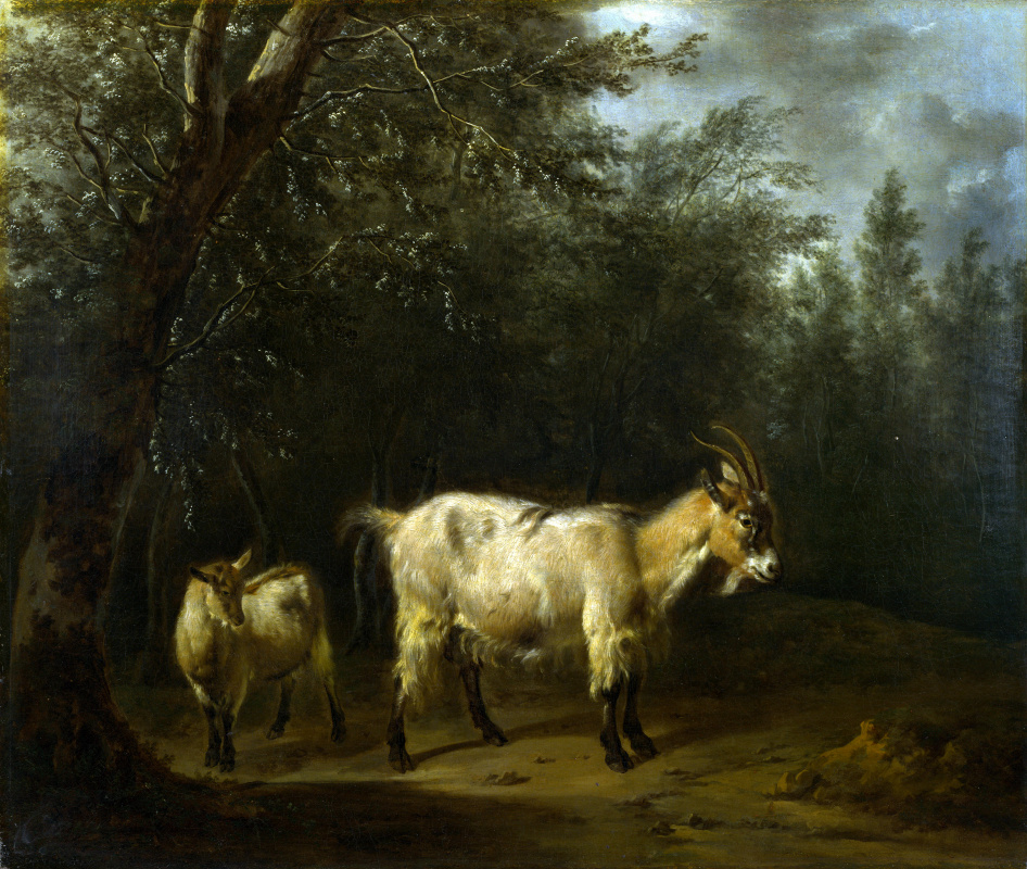 Адриан ван де Вельде. Коза и малыш