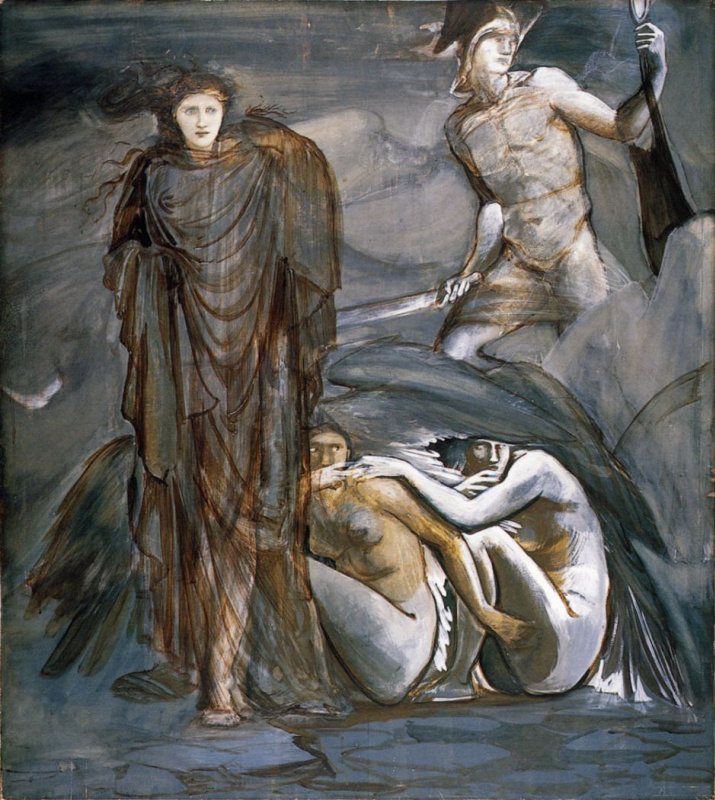 Edward Coley Burne-Jones. The Perseus Series: The Finding of Medusa
