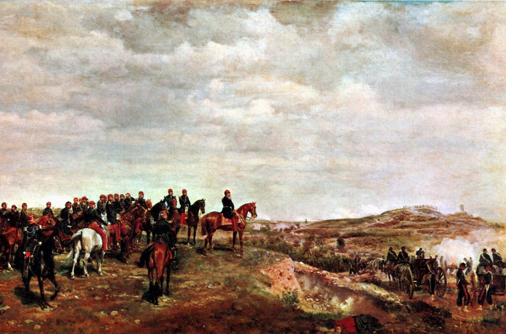 Жан-Луи-Эрнест Месонье. Наполеон 3 в битве при Сольферино
