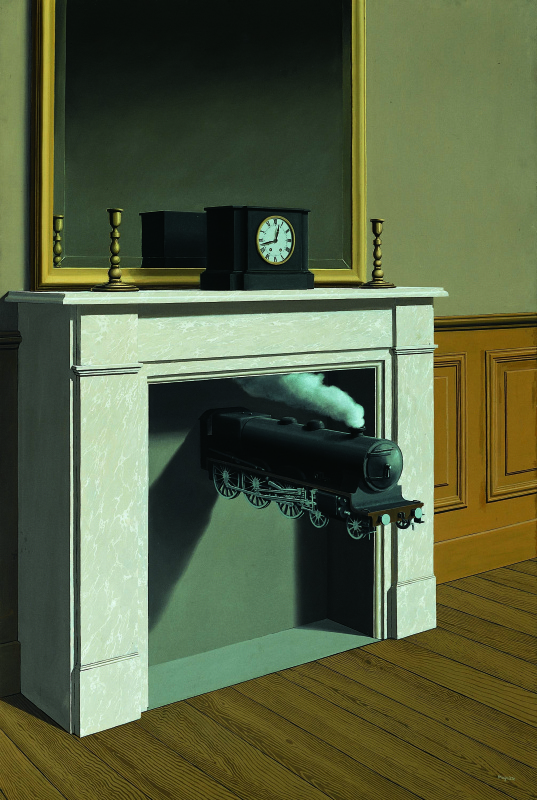 René Magritte. Time Transfixed