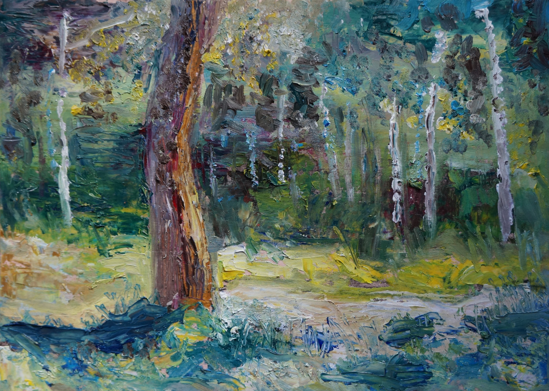 Александр Ломаев. "Роща" ("Grove")