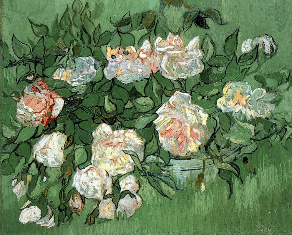 Винсент Ван Гог. Розовые розы