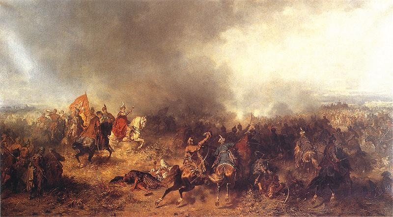 Йозеф фон Брандт. Битва при Хотыне в 1621 году