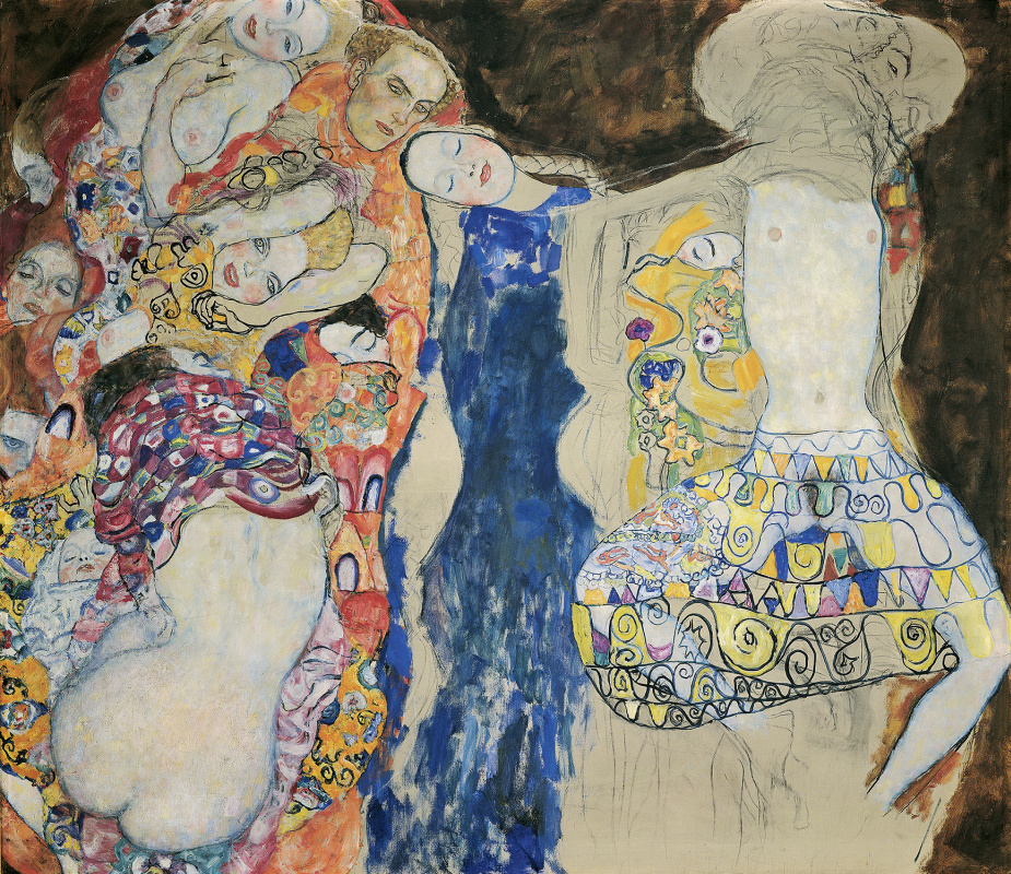 Густав Климт. Невеста (незавершенное)