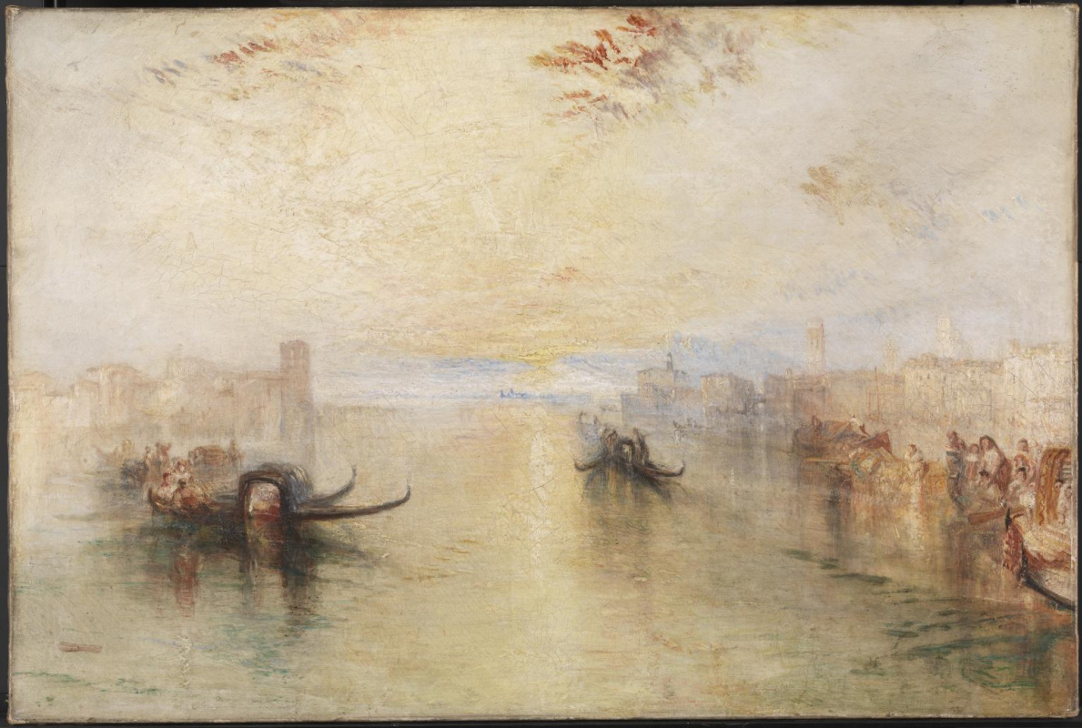 Джозеф Мэллорд Уильям Тёрнер. Венеция, Сан Бенедетто с видом на устье канала