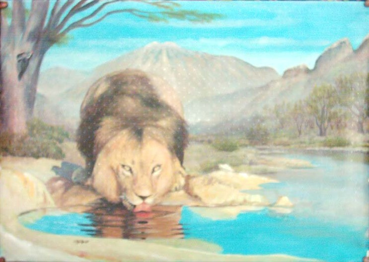 Абдулсаламом. Питьевой лев