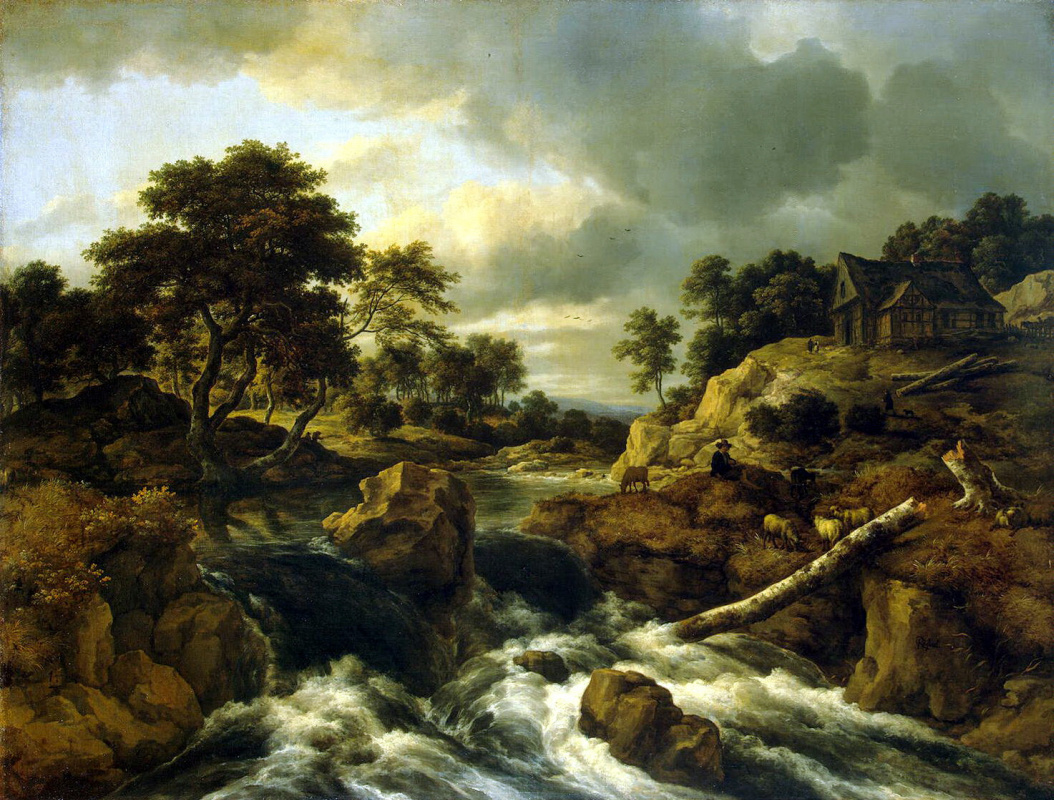 Якоб Исаакс ван Рейсдал. Водопад в Норвегии