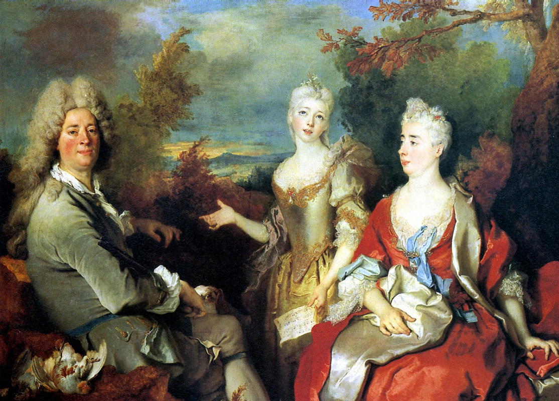 Никола де Ларжильер. Семейный портрет