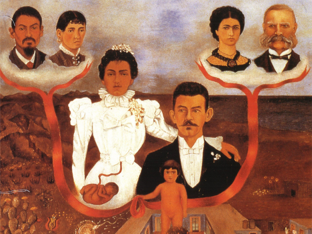 Фрида Кало. Мои бабушки и дедушки, мои родители и я