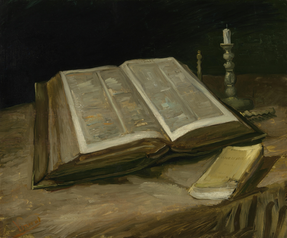 Винсент Ван Гог. Натюрморт с Библией