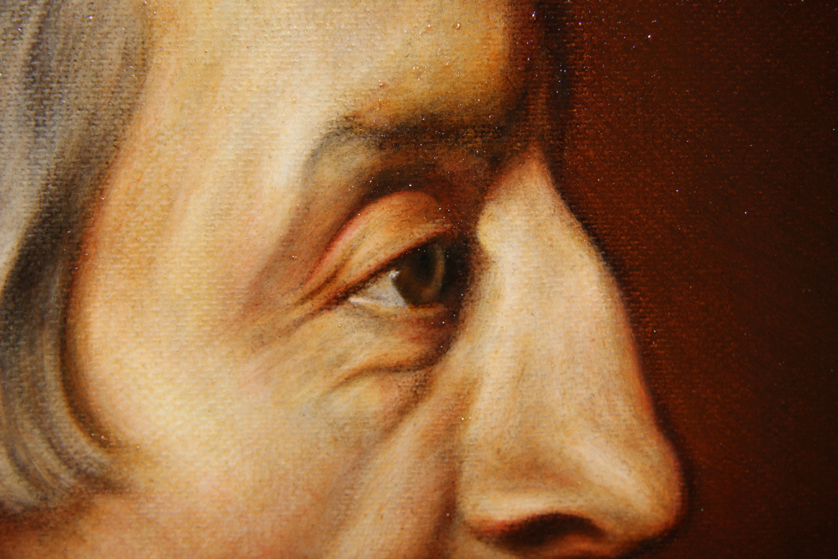 Копия картины "Портрет кардинала Ришелье", 2018 (оригинал худ. Филипп де Шампань, 1642)