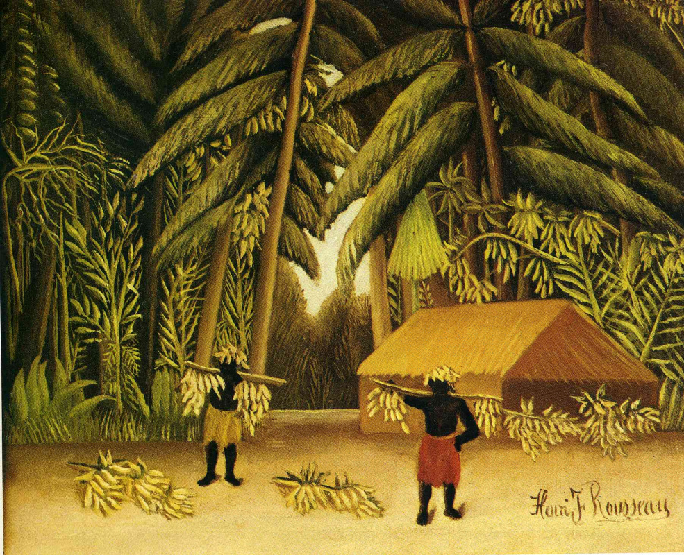 Анри Руссо. Банановый урожай