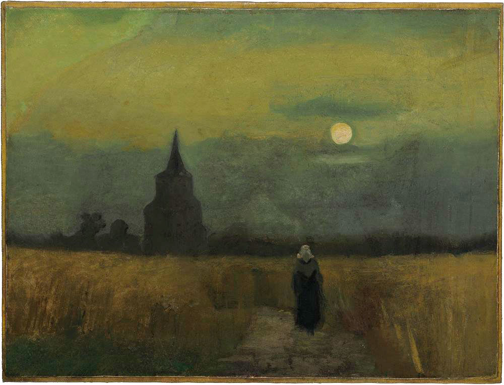 Винсент Ван Гог. Старая башня среди полей