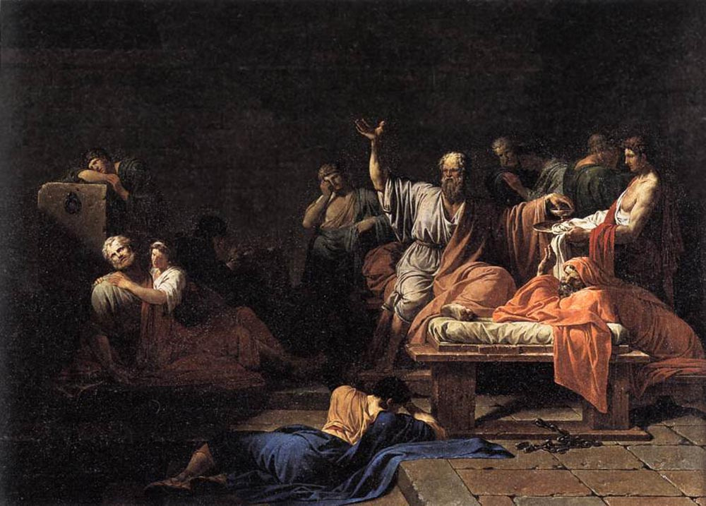 Жан-Франсуа-Пьер Пейрон. Смерть Сократа
