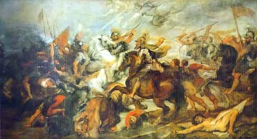 Питер Пауль Рубенс. Генрих IV в битве при Иври