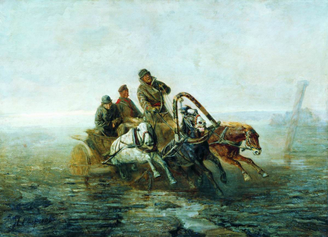 Николай Егорович Сверчков. По Великому Сибирскому пути (В ссылку). 1883