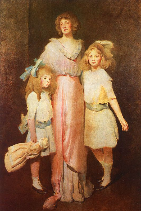 Джон Уайт Александер. Мать с дочерьми