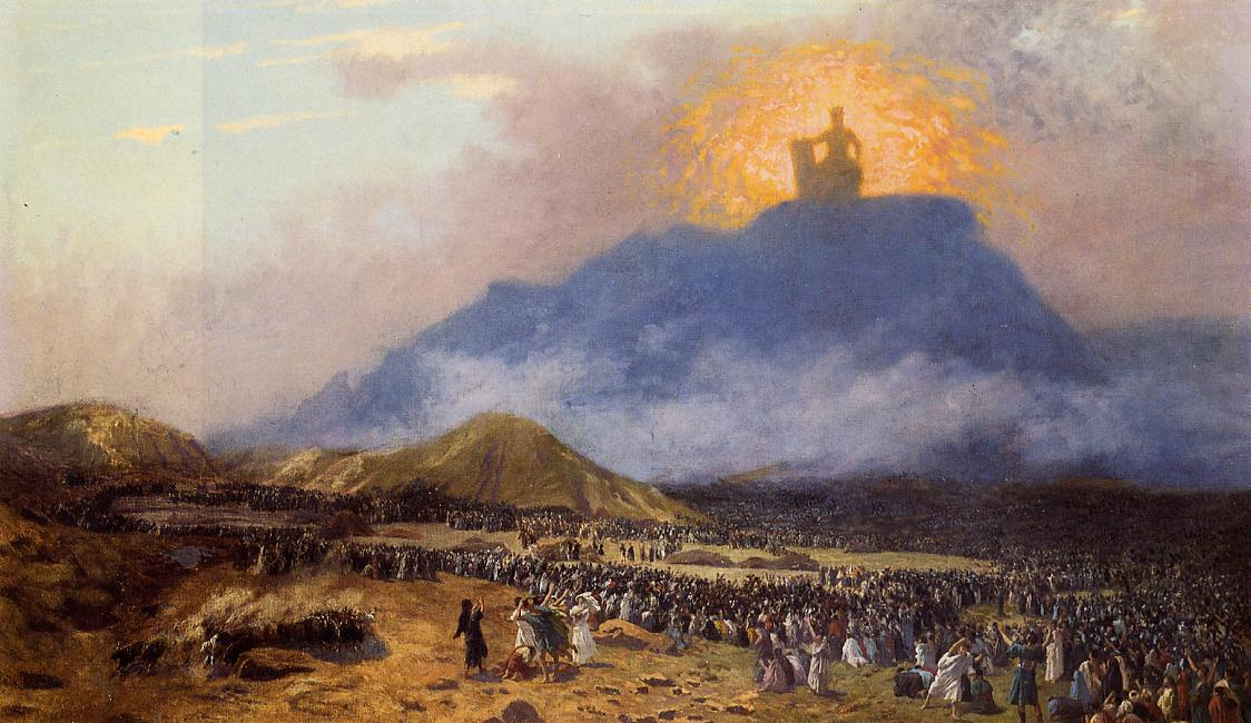 Жан-Леон Жером. Моисей на горе Синай