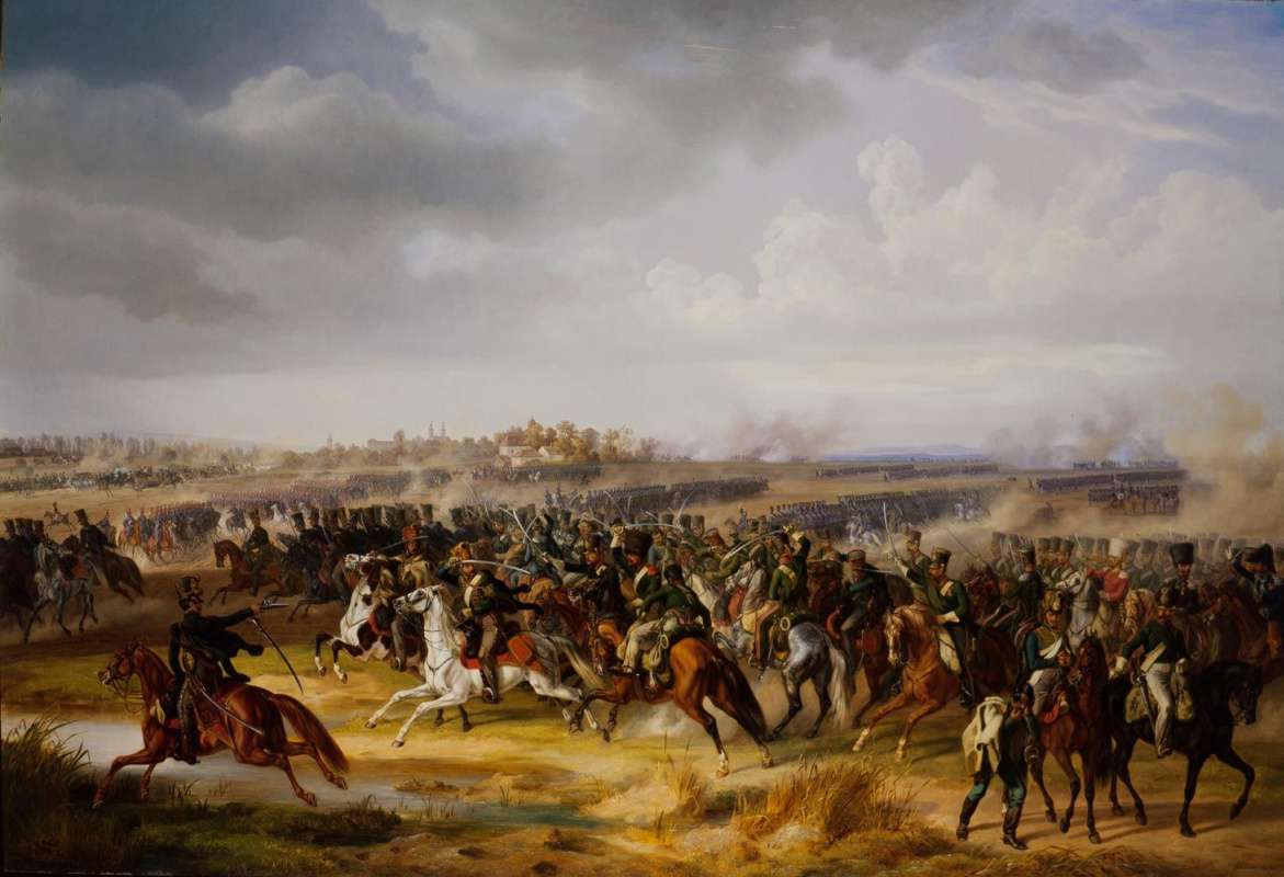 Альбрехт Адам. Битва за Папскую область 12 июня 1809 года