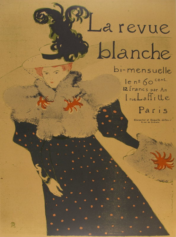 Henri de Toulouse-Lautrec. La Revue Blanche