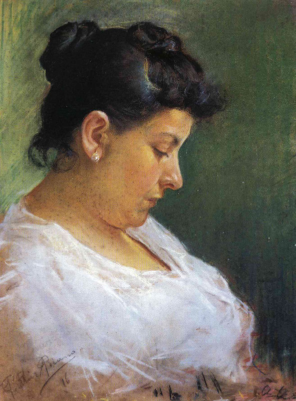 Пабло Пикассо. Портрет матери художника