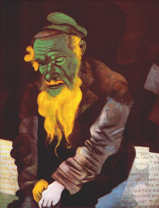 Marc Chagall. Green Jew