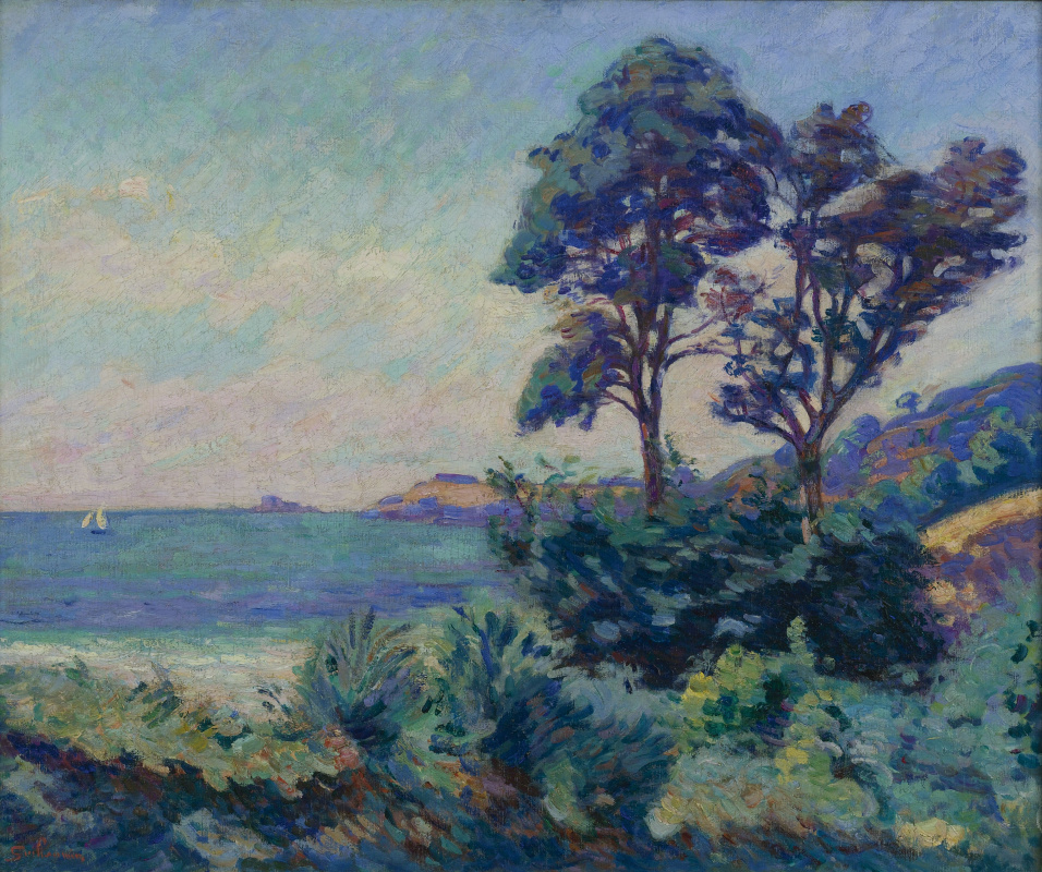 Арман Гийомен. Морской пейзаж в Сен-Пале