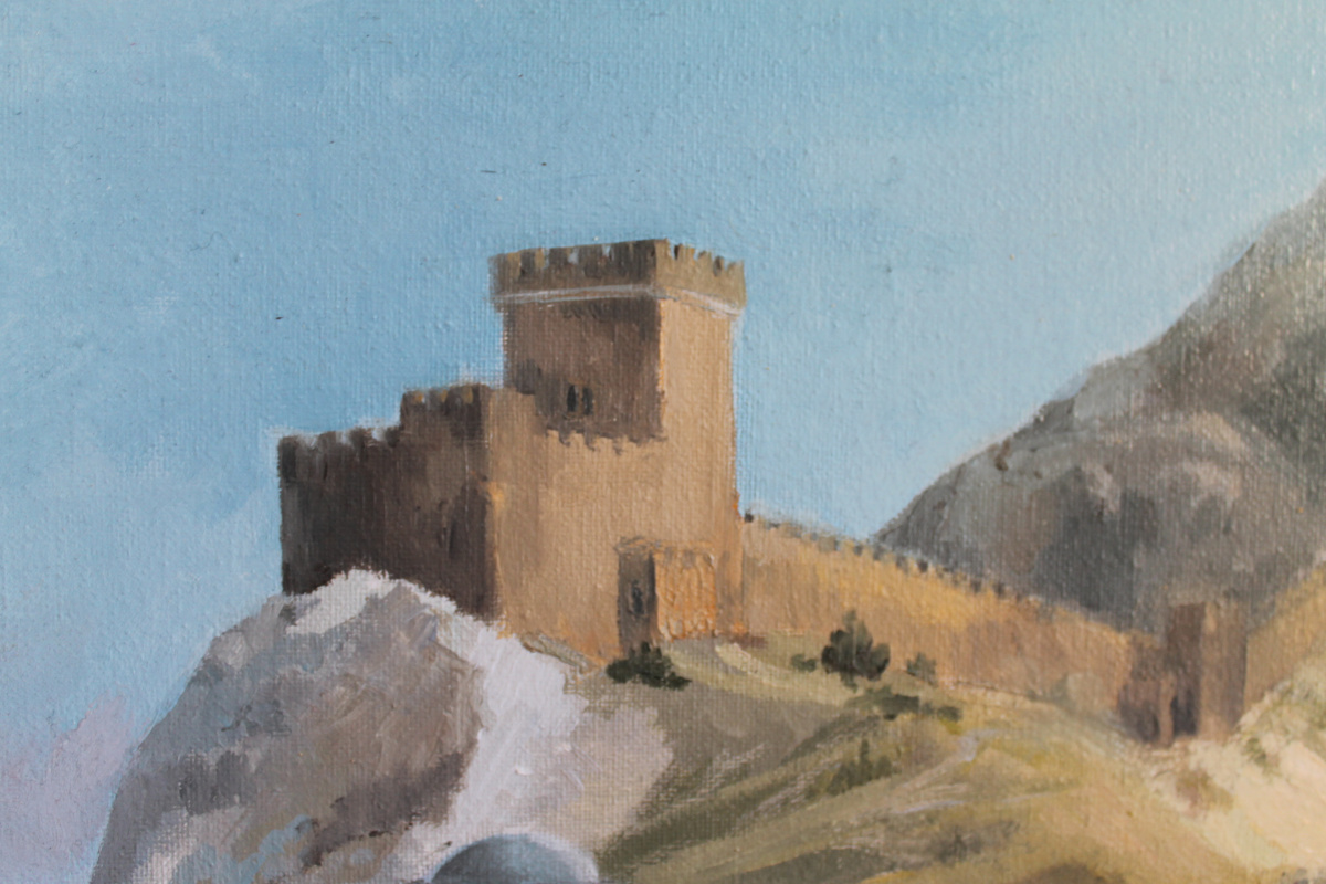 Генуэзская крепость в городе Судак