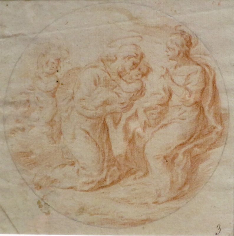 Джованни Бальоне (Баглионе). Святой Антоний Падуанский с младенцем Христом на руках