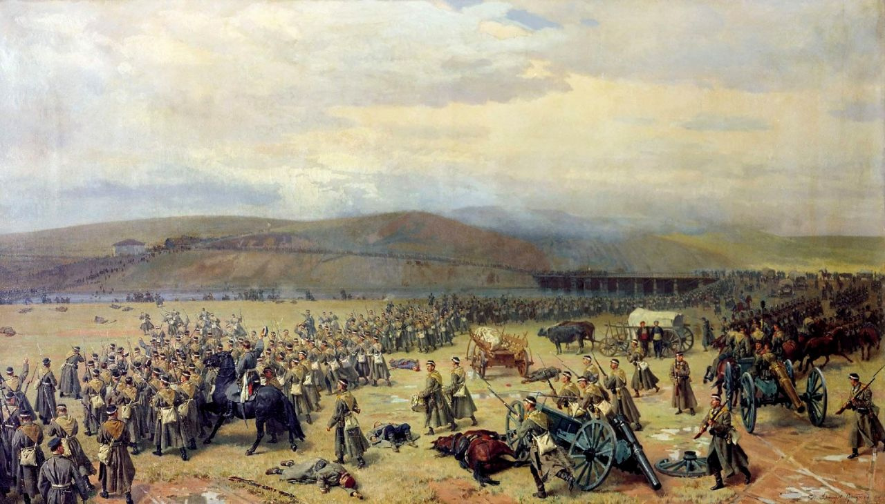 Николай Дмитриевич Дмитриев-Оренбургский. Последний бой под Плевной 28 ноября 1877 года
