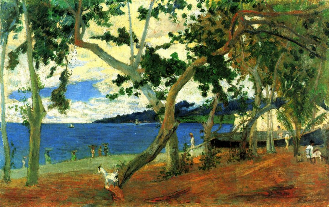 Paul Gauguin. Coastal Landscape of Martinique