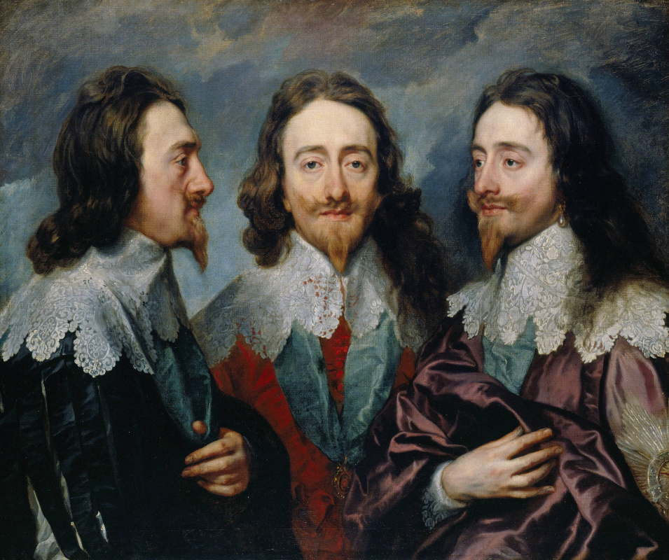Антонис ван Дейк. Тройной портрет Карла I, короля Англии