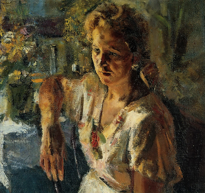Гелий Михайлович Коржев. Портрет девушки