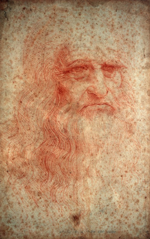 Леонардо да Винчи. Туринский автопортрет