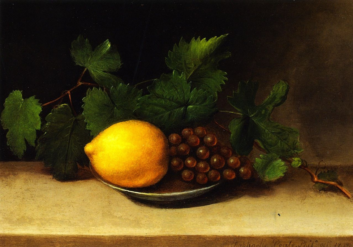 Рафаэль Пил. Лимон и виноград