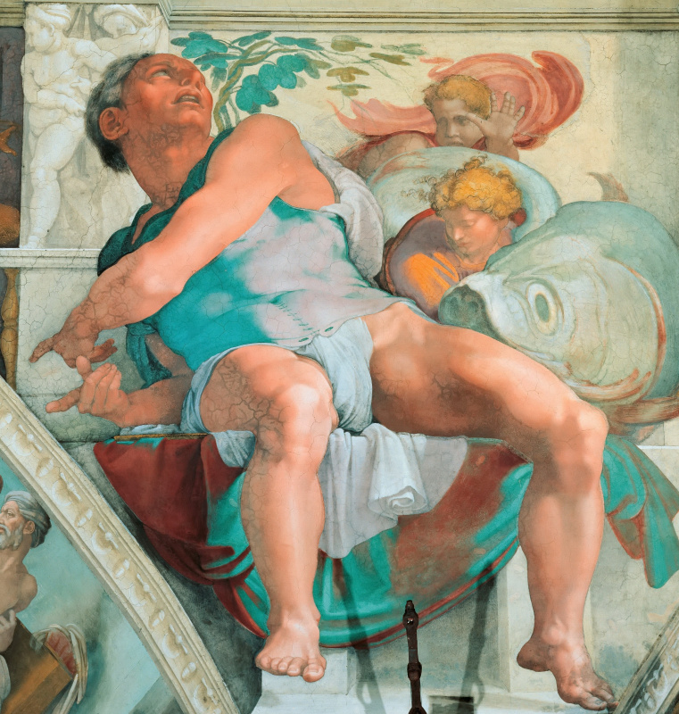 Микеланджело Буонарроти. Пророк Иона