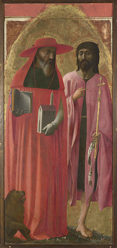 Святой Иероним и Иоанн Креститель
