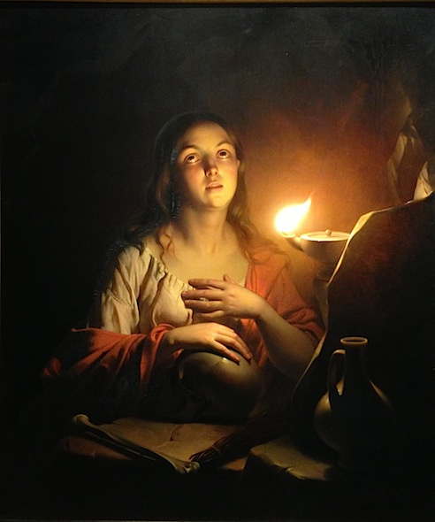 Петрус ван Шендель. Молитва Святой Марии Магдалины